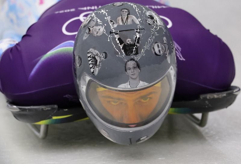 Image for Olympics-Skeleton-Ukraine's Heraskevych says IOC has banned helmet showing athletes killed in war