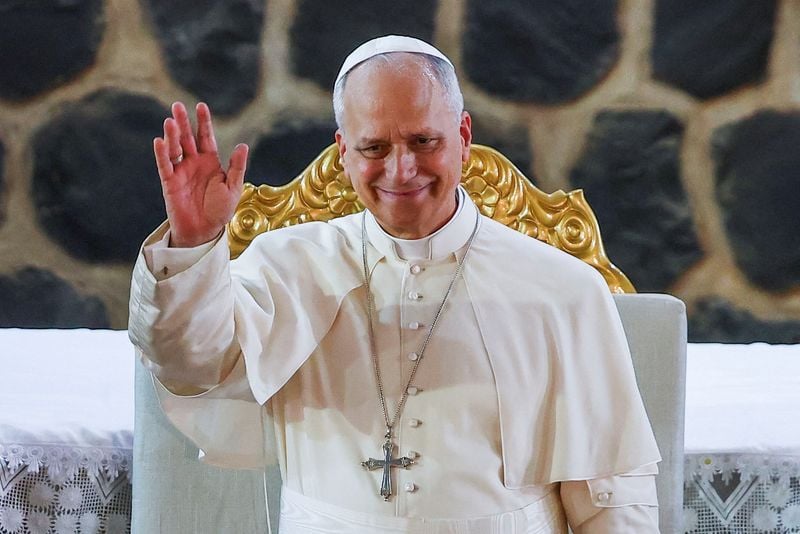 Image for Pope Leo, in Cameroon, decries world ruled by 'tyrants' after Trump attacks