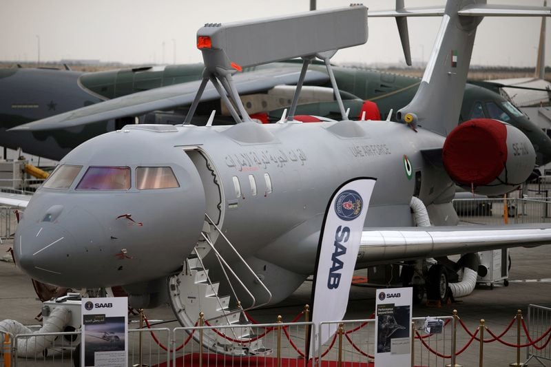 Image for Saab pitches GlobalEye surveillance planes to Qatar, Saudi Arabia