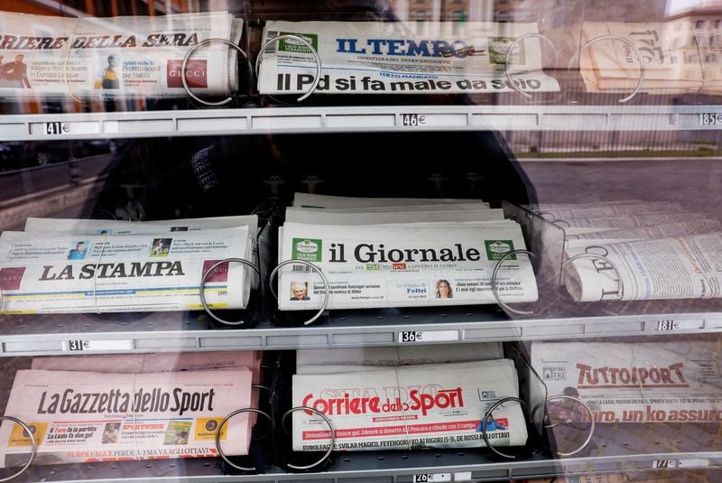 Image for Italy urges Agnellis to protect jobs, independence in media assets sale