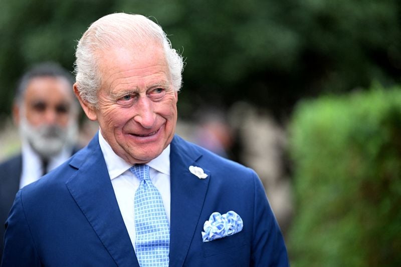 Image for King Charles unveils UK's first LGBT armed forces memorial