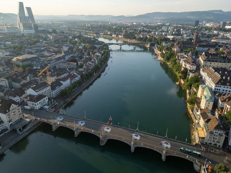 Image for Low water hampers Rhine river shipping in Germany despite rain