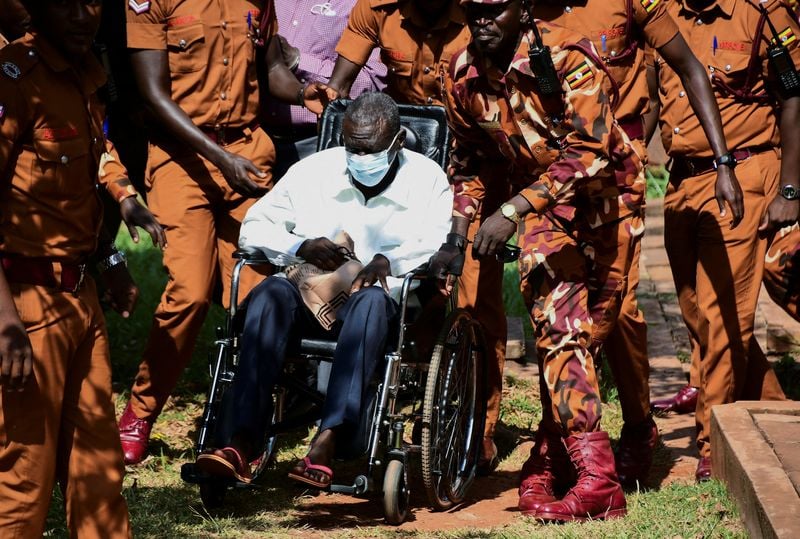 Image for Wife of detained Uganda opposition figure says husband sick, condition worrying