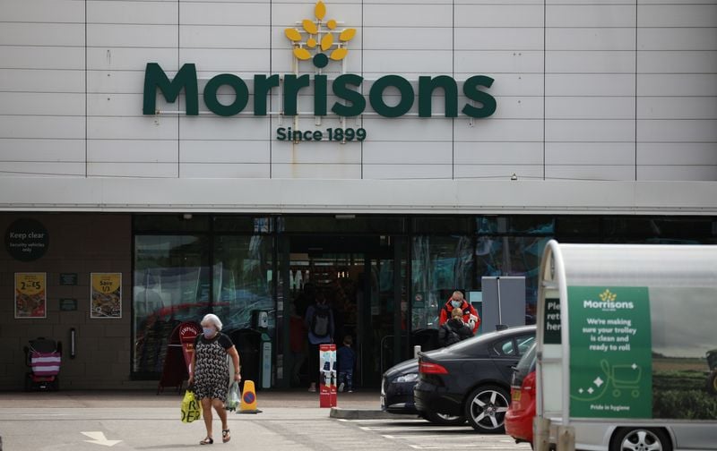 Image for UK supermarket Morrisons' sales growth slows in tough market