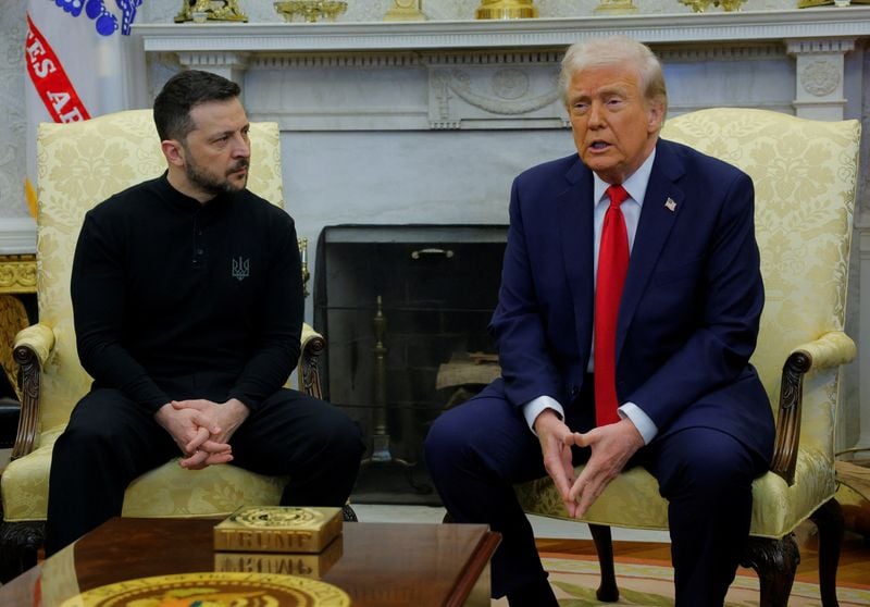 Image for Trump says he received letter from Zelenskiy saying Ukraine ready for dialogue