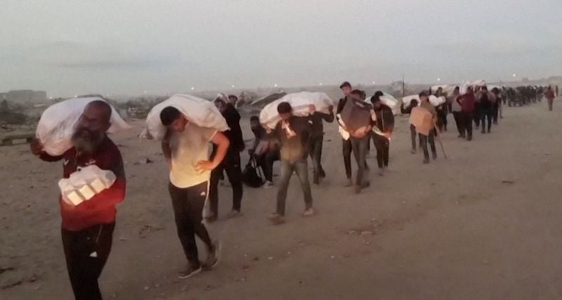 Image for Wilful restriction on Gaza food aid may constitute war crime, says UN rights office