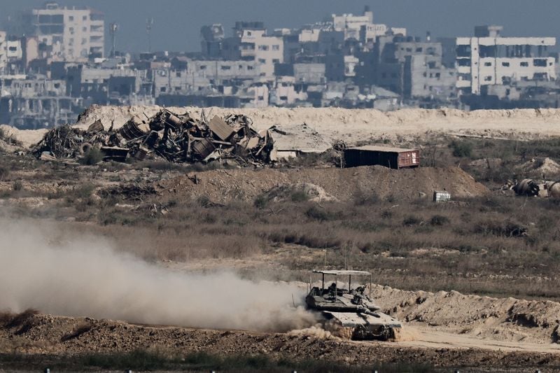 Image for Trump optimistic on Gaza peace deal; Hamas says it lost contact with two hostages in Gaza City