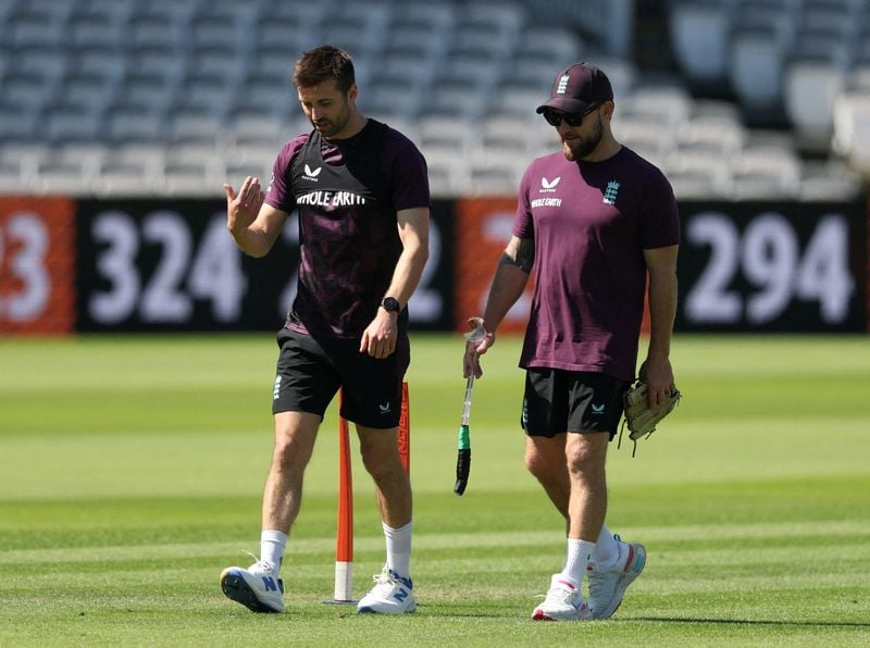 Image for Cricket-England name pace bowler Wood in squad for first Ashes test