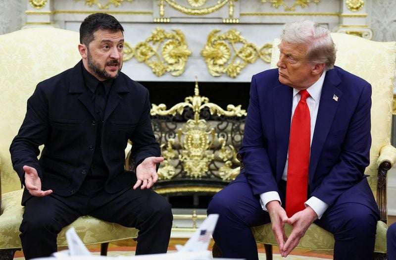 Image for Zelenskiy says he's open to election in Ukraine, if safe