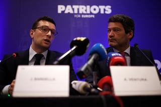 Image for At far-right event, France's Bardella targets Spain over migrant amnesty