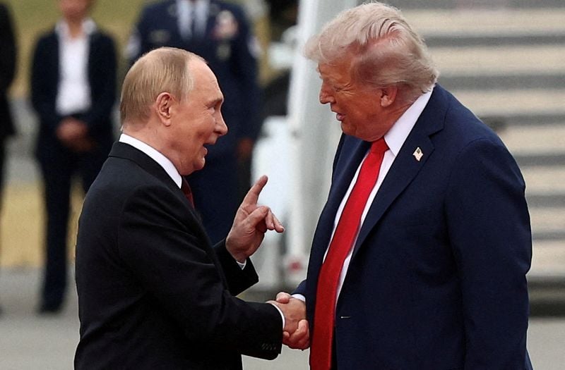 Image for European defence stocks stumble on Trump-Putin summit news