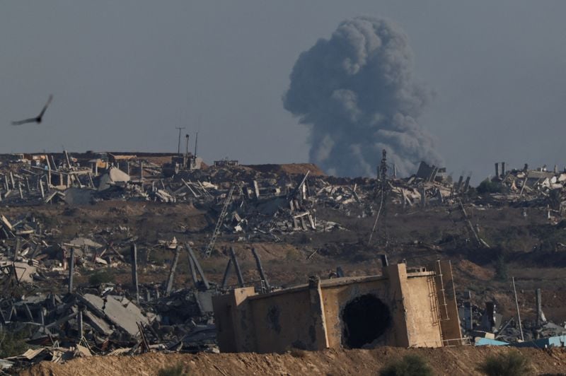 Image for Israel pounds Gaza City suburbs, Netanyahu to convene security cabinet