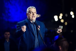 Image for EU leaders to press Hungary's Orban to lift block on Ukraine loan