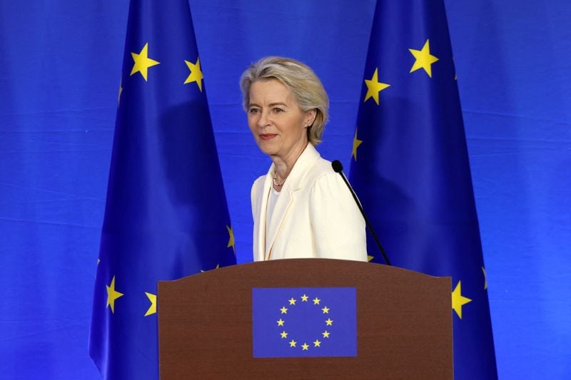 Image for Von der Leyen to outline EU priorities after US trade deal backlash