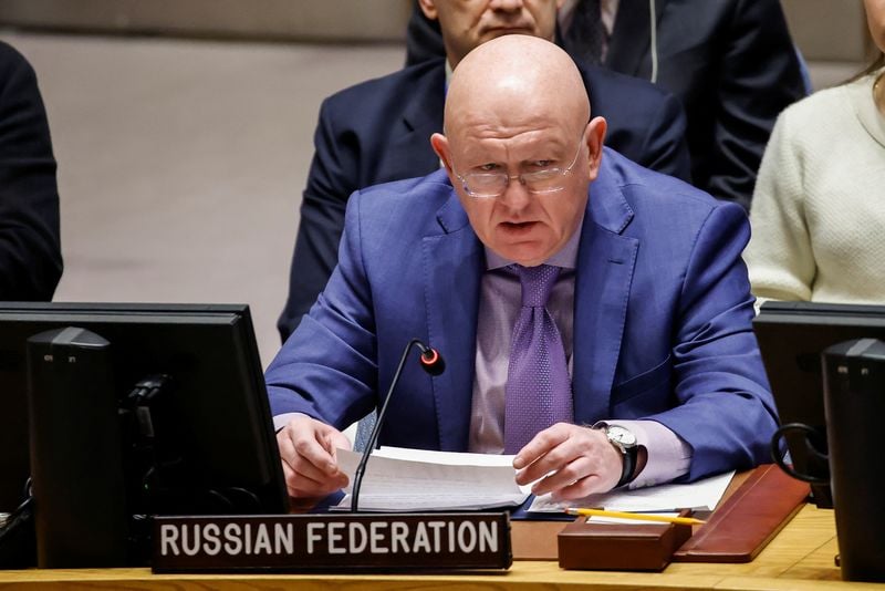 Image for Russia tells UN West must stop arming Ukraine during any ceasefire