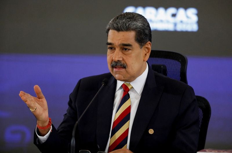 Image for Venezuela's Maduro says US seeking regime change with naval build-up