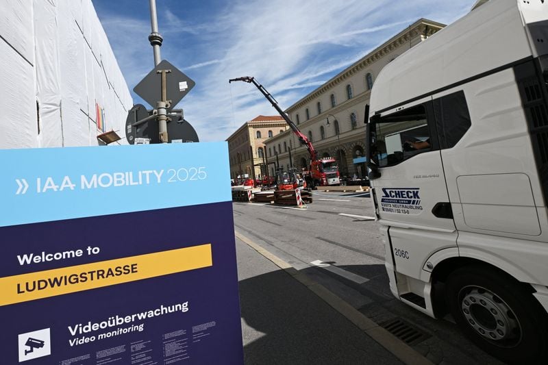 Image for 'It's Europe vs China' as Chinese brands crowd Munich car show