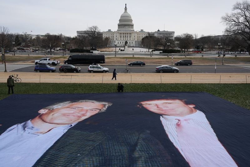 Image for US Epstein files full of famous names, but not Trump's