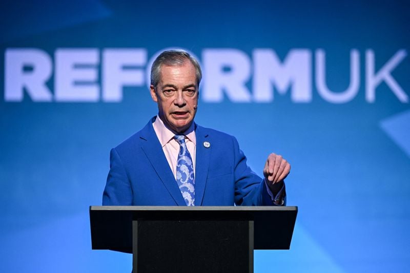Image for Nigel Farage's Reform UK party lands second big donation from crypto investor