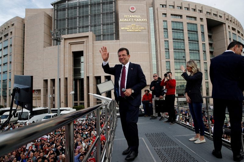Image for Istanbul mayor hit with new jail term for insulting prosecutor, media say