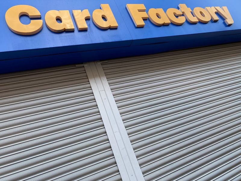Image for UK's Card Factory warns on profit as weak sales dim holiday outlook
