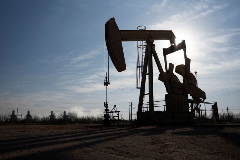 Image for Oil prices surge 3% to five-month high on worries US could attack Iran