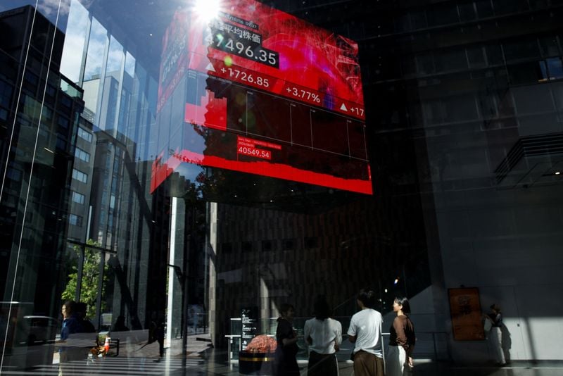 Image for Stocks soar on Nvidia earnings relief as markets brace for US jobs data