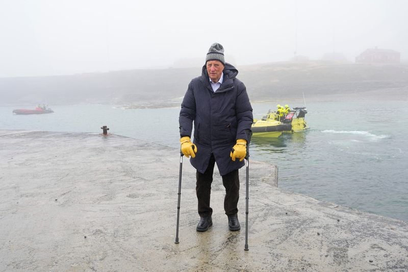 Image for Norwegian monarch visits polar Svalbard as interest in Arctic grows