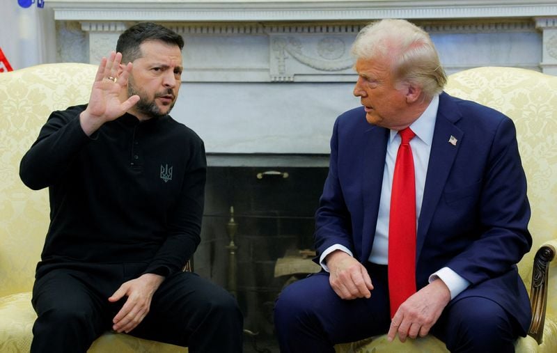 Image for Zelenskiy, Trump speak by phone - source