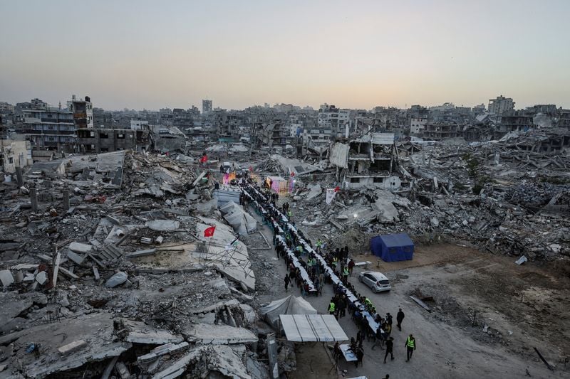Image for Israeli forces and Hamas committed atrocity crimes in Gaza, UN report says