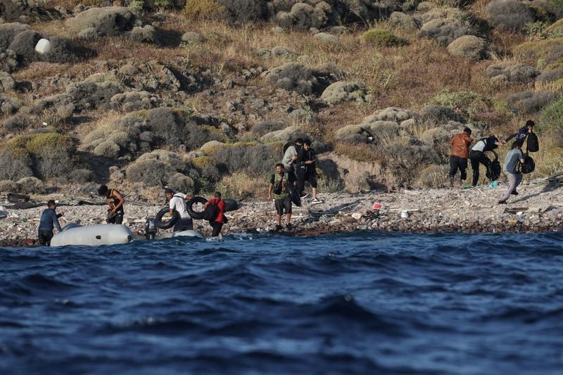 Image for On Europe's hardened frontier, Greek island keeps migrants at bay