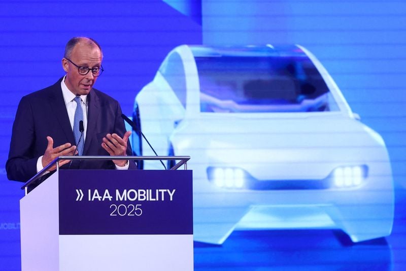 Image for Germany's Merz pledges support for auto sector as US, China rivalry heats