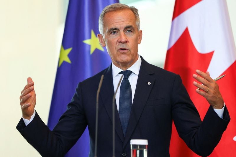 Image for Thyssenkrupp defence unit short-listed in Canadian submarine deal, PM says in Berlin