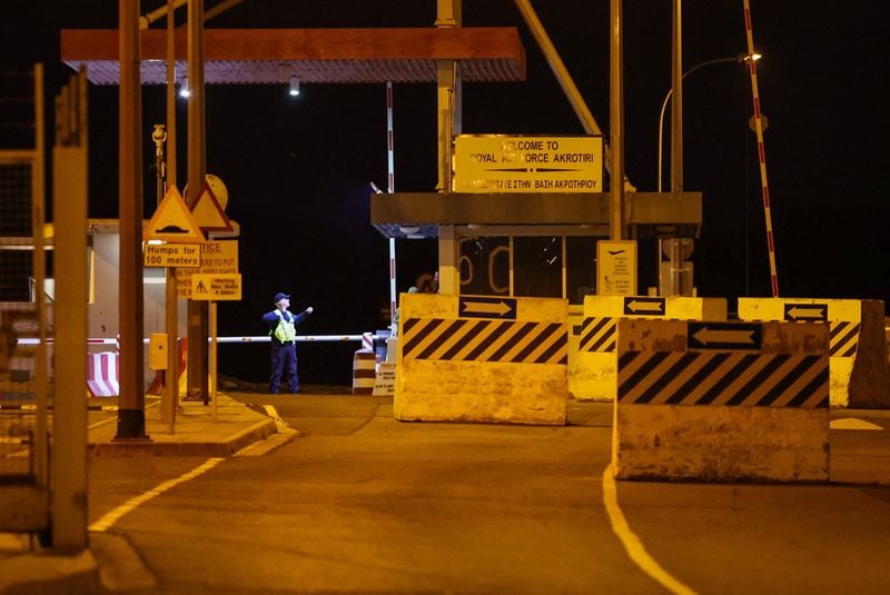 Image for UK planning to send warship to defend Cyprus military base, Times newspaper says