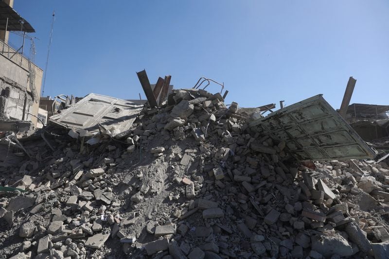 Image for Bombardment unleashes terror in Tehran with no sign of protests