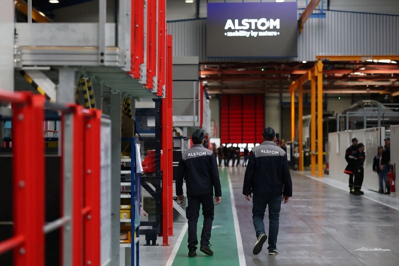 Image for France's Alstom tops market estimates on first-quarter sales