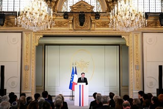 Image for Macron calls for stronger measures against antisemitism in France