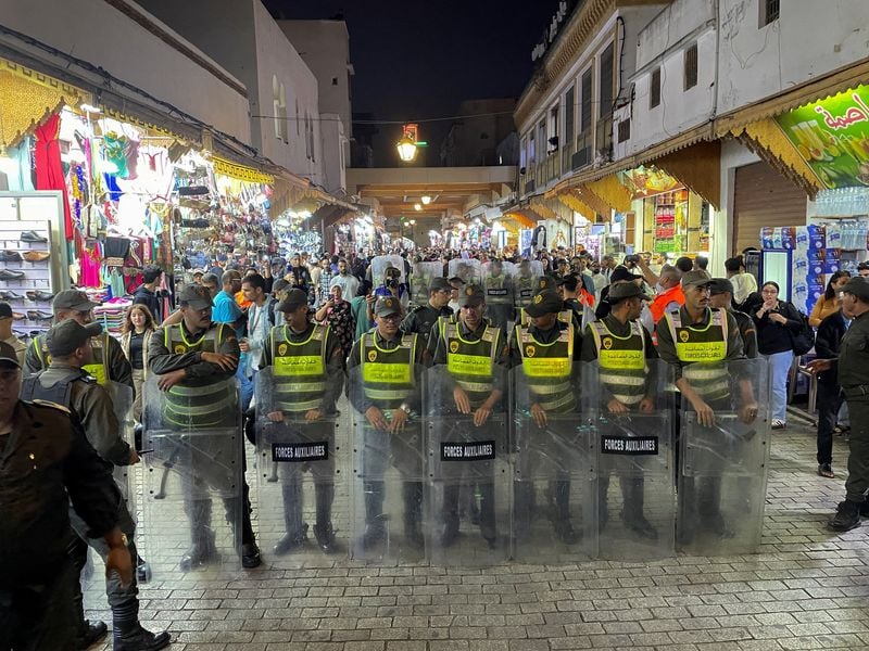 Image for Morocco's youth protests turn violent on fourth day
