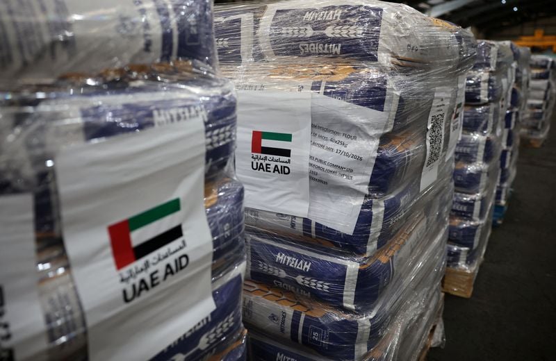 Image for UAE envoy says aid to Gaza will be scaled up, Cyprus is key route