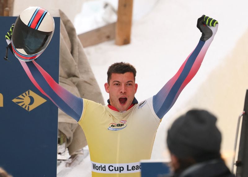 Image for Olympics-Weston leads British sliders to Cortina with real medal hopes
