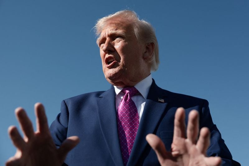 Image for Trump says US will have Strait of Hormuz 'open fairly soon'