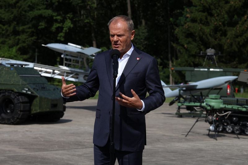 Image for Polish PM Tusk says pause in Ukraine war could be close