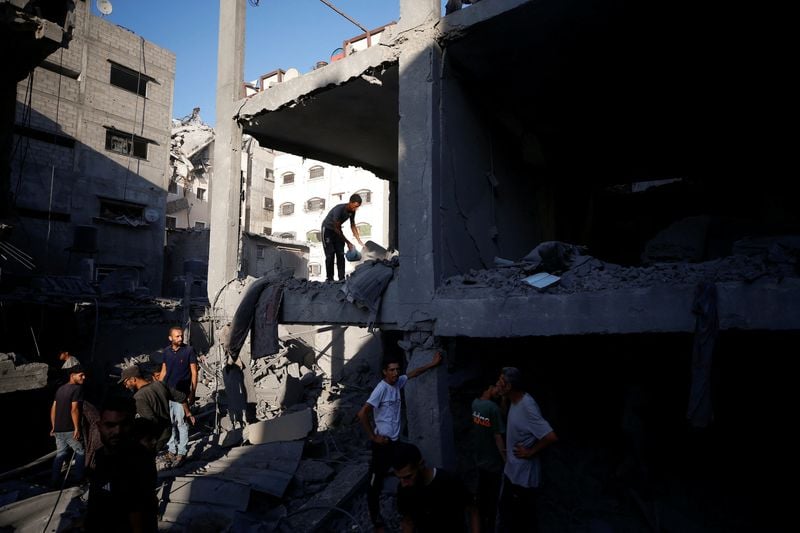 Image for Trump says Gaza ceasefire is possible within a week