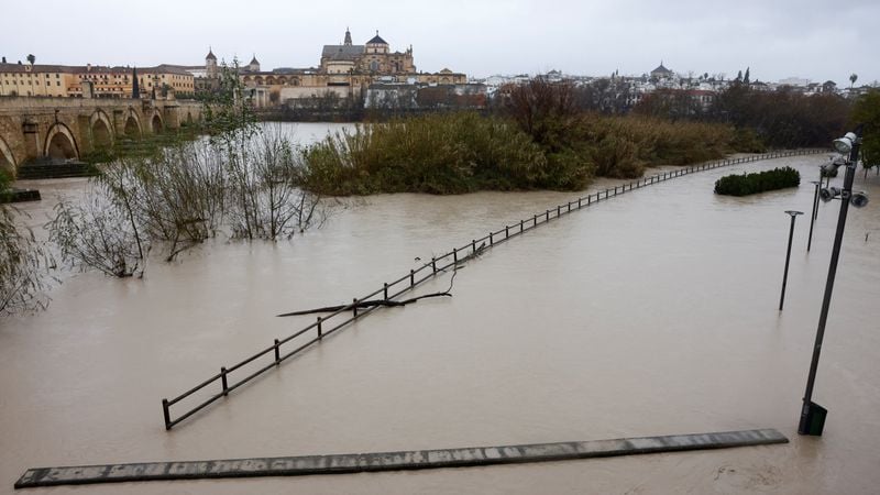 Image for Farmers report 'catastrophic' damage to crops as Storm Marta hits Spain and Portugal
