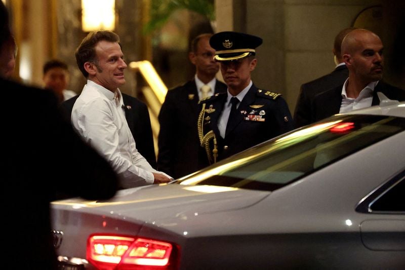 Image for France may toughen stance on Israel if it continues blocking Gaza aid, Macron says