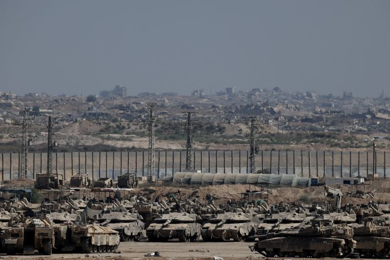 Image for Israel warns of 'mighty hurricane' in Gaza if Hamas does not surrender