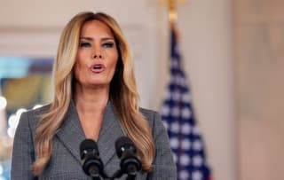Image for Melania Trump says she never had a relationship with Epstein