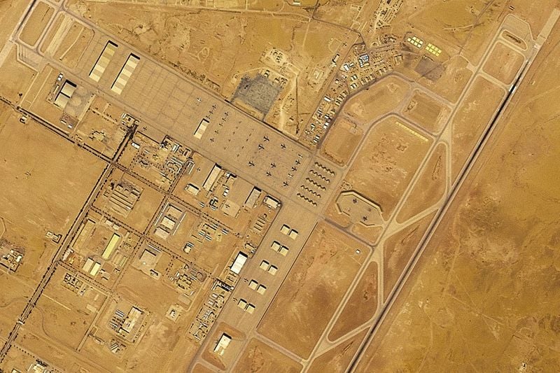Image for Satellite images show more aircraft at Saudi airbase used by US forces