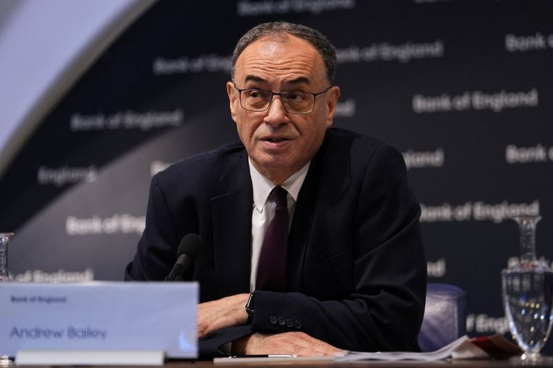 Image for BoE's Bailey 'very concerned' about threats to US Fed independence