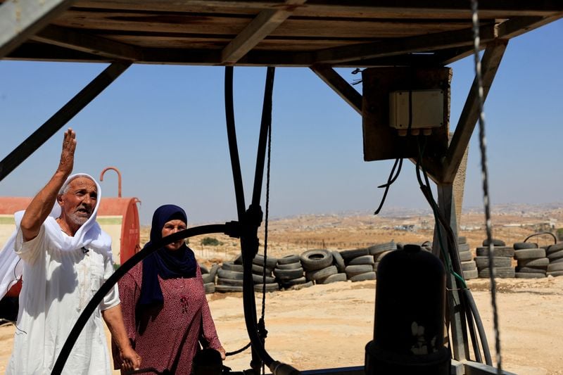 Image for Palestinians in West Bank village face new crisis as settlers cut off water